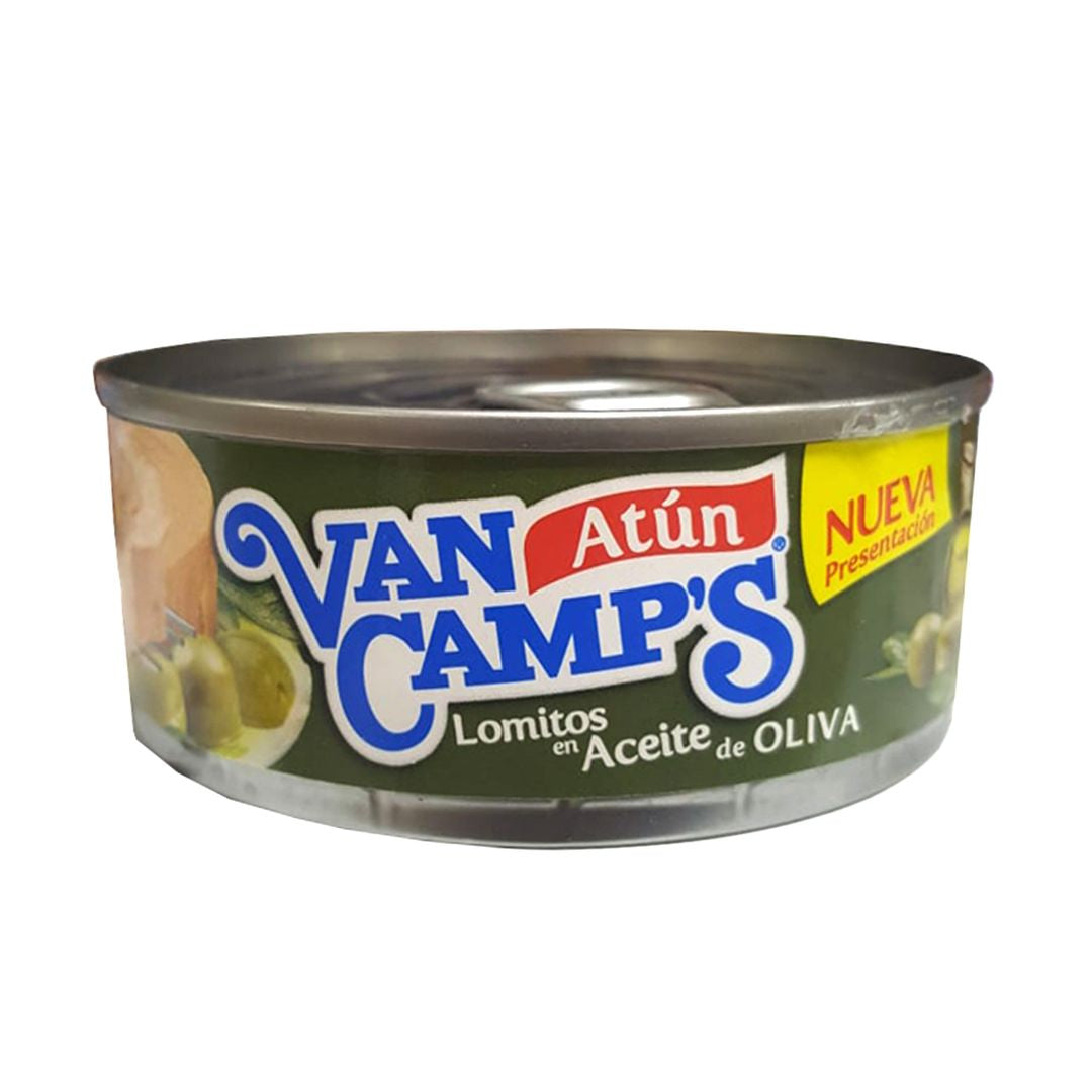 Atun Van Camps en Aceite de Oliva, Atun de Ecuador, Ecuadorian Tuna, Mejor Atun de Ecuador